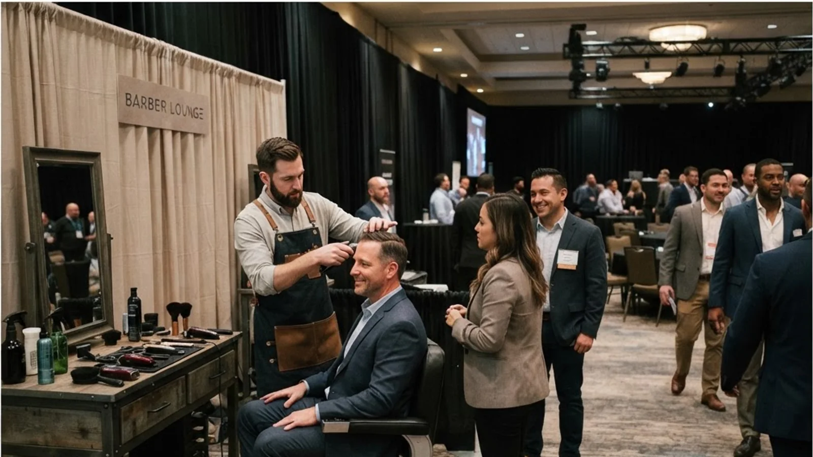 Corporate Events Mobile Barber Las Vegas 2026: Executive Grooming for Business Success