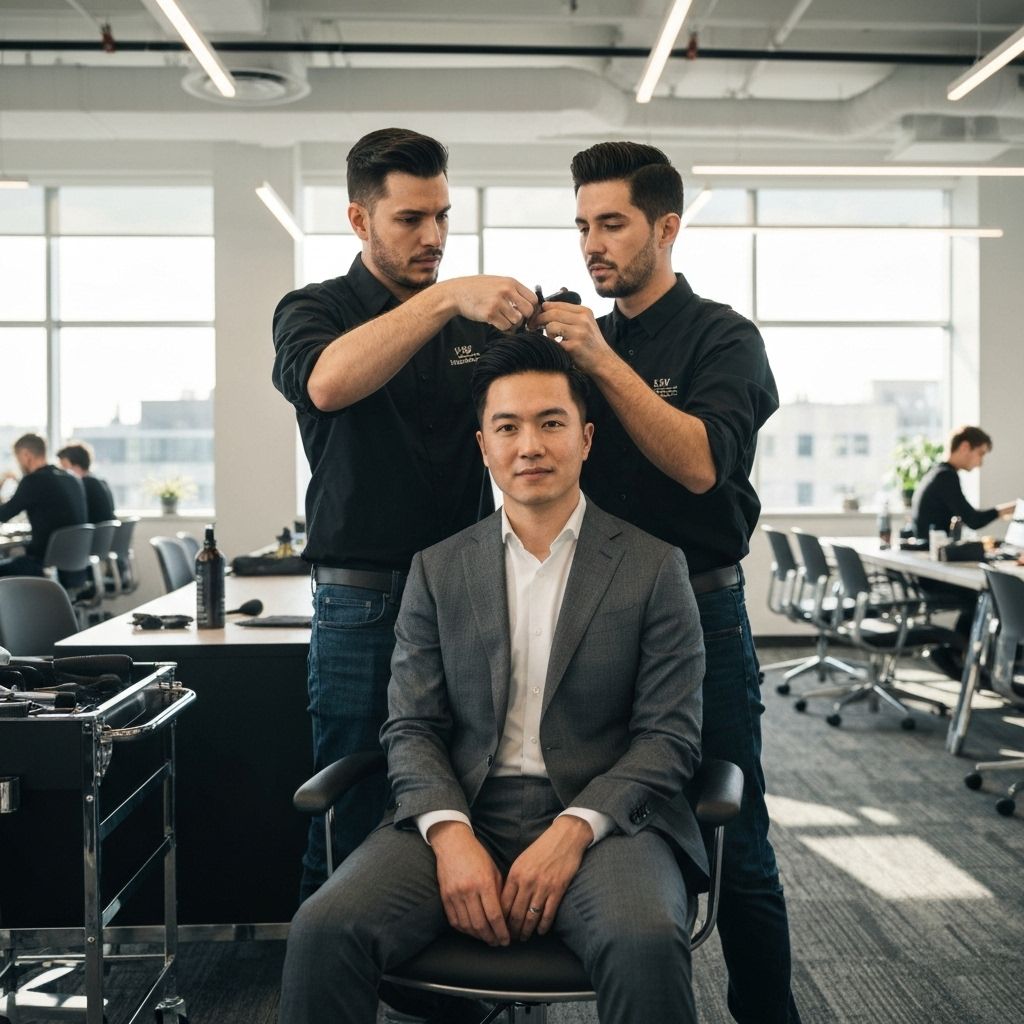 SF Financial District Executive Barber: Wall Street West Grooming Standards