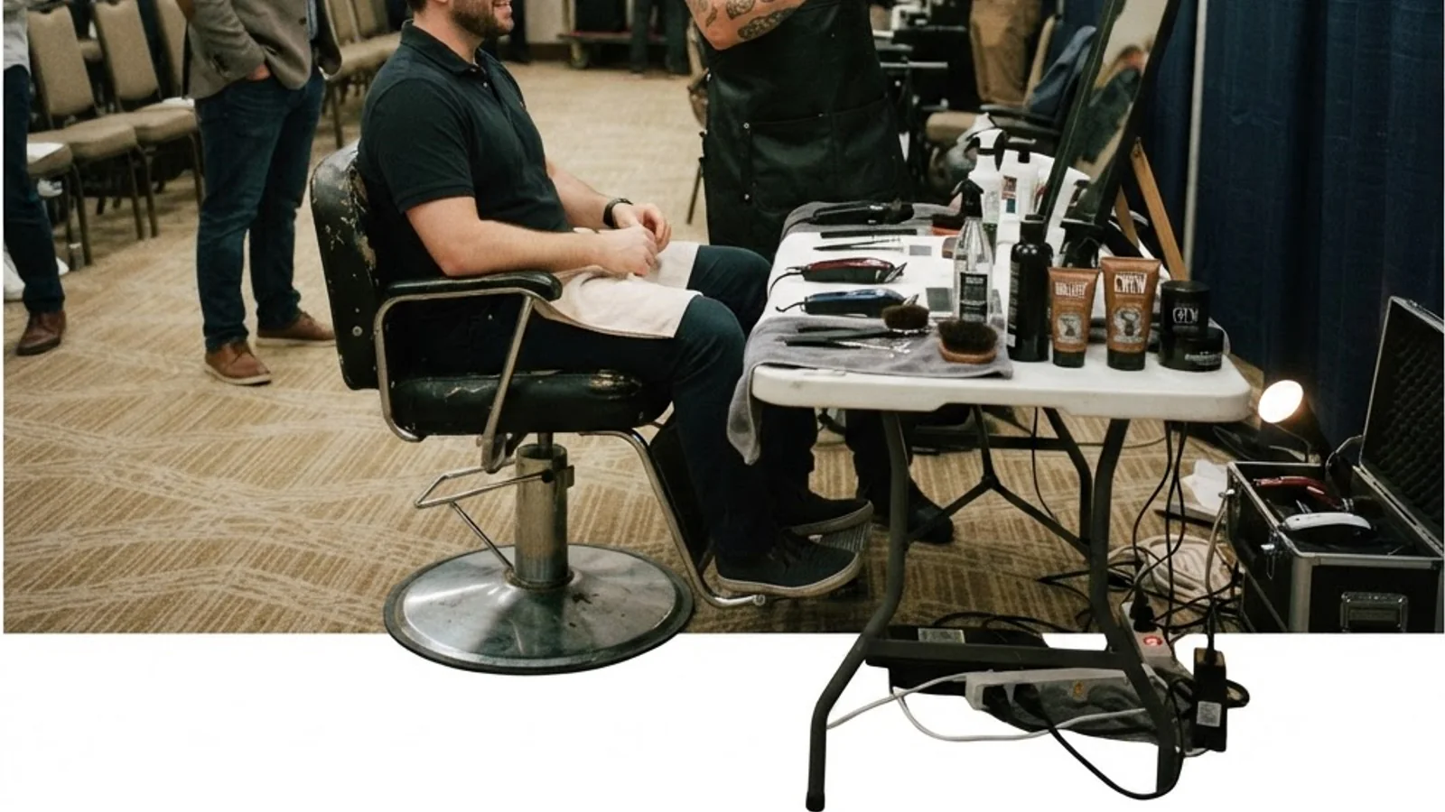 Hotel Conference Room Barber Service