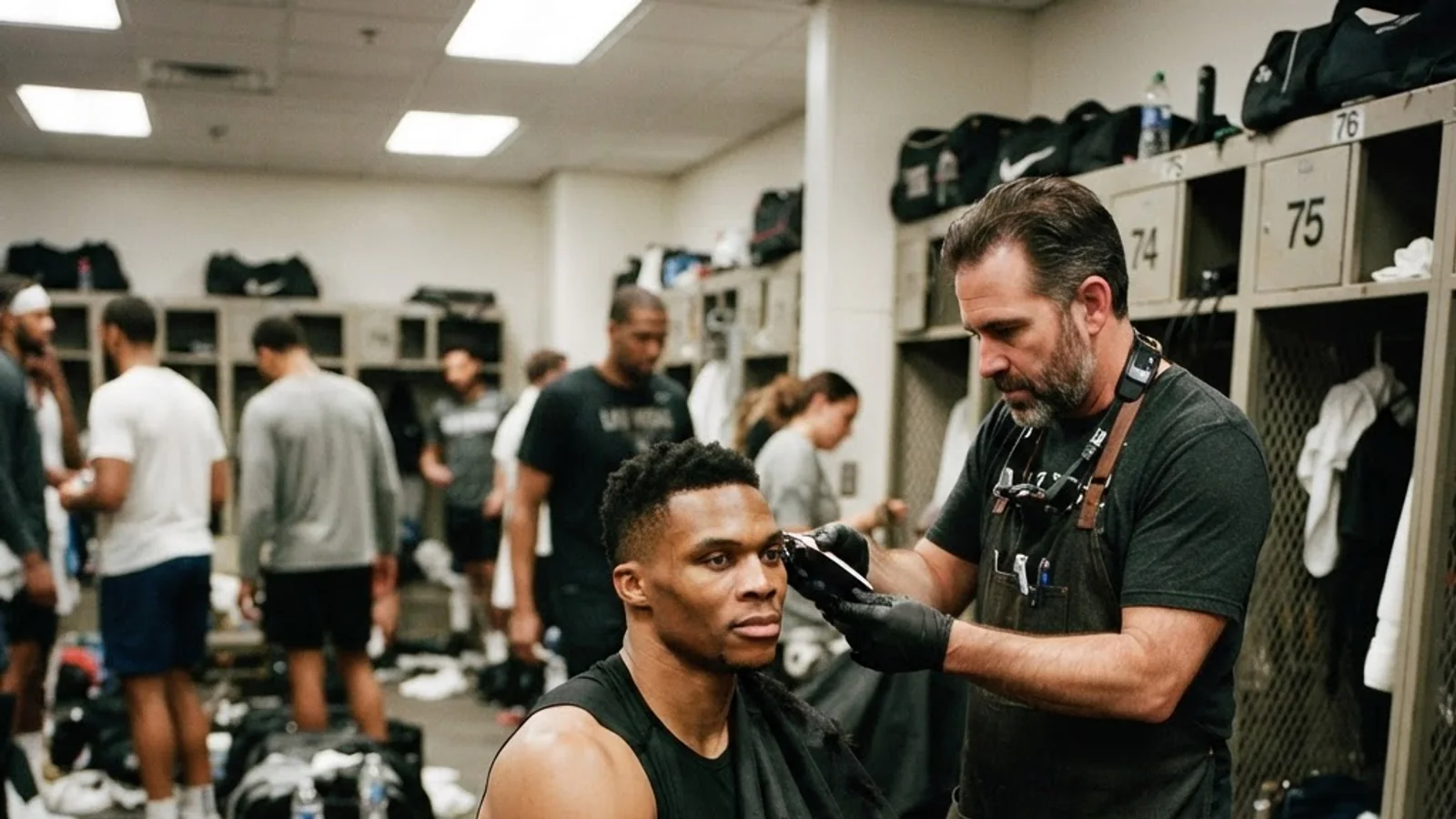 Pre-game mobile barber service for Vegas sports events - Raiders, Knights, Aces