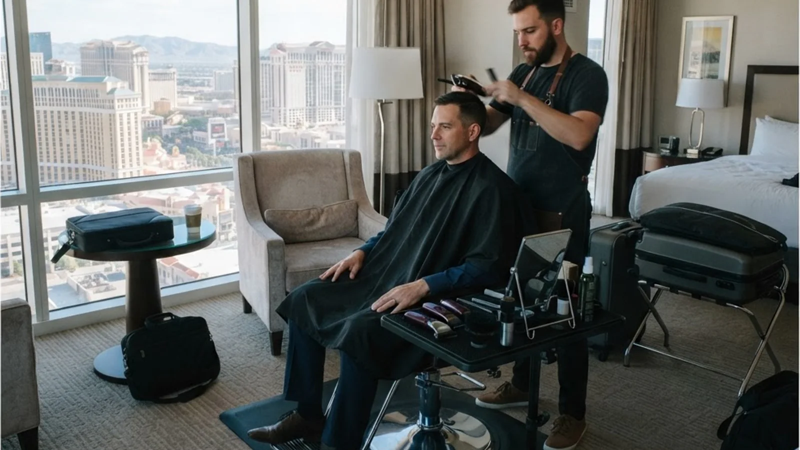 Las Vegas Executive Mobile Barber 2026: Premium Grooming for Busy Professionals