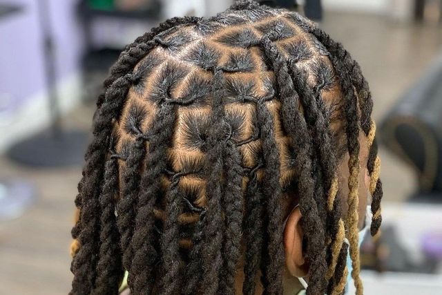 Locs and twists maintenance - mobile barber service San Francisco