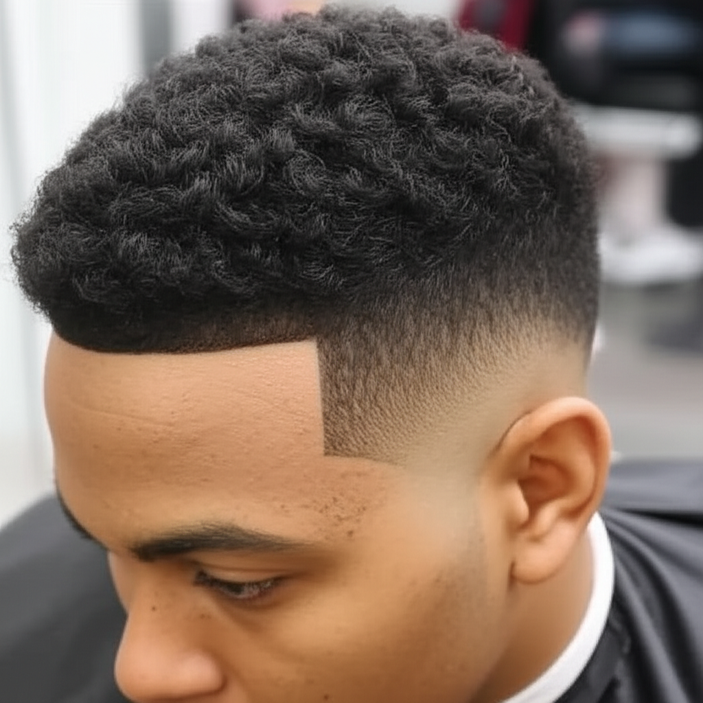 Modern textured crop haircut - house call barber service San Francisco